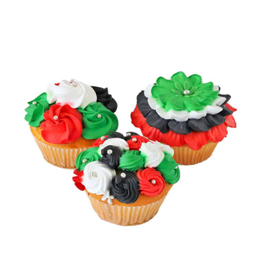 UAE Flag day Cupcakes